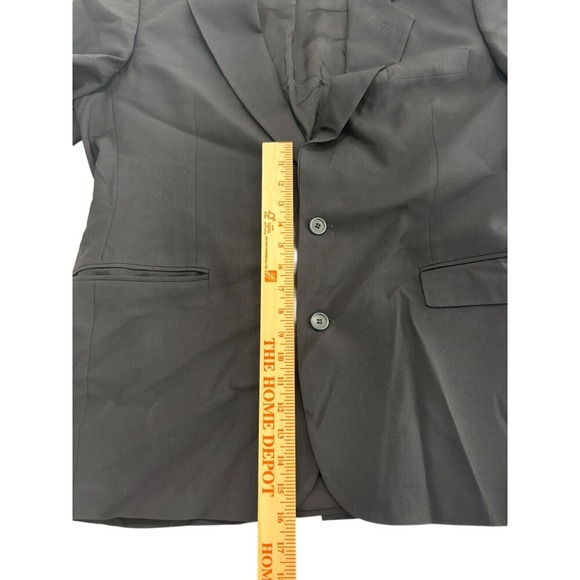 Brooks Brothers Mens 42R Black Wool Blend Sport Coat Blazer Jacket Brooksease - Picture 7 of 11